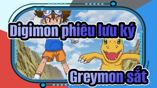 Digimon phiêu lưu ký|Greymon Siêu tiến hóa---Greymon sắt