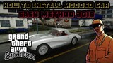 HOW TO INSTALL MODDED CAR IN GTA SA MOBILE | EASY METHOD WORKING 2020