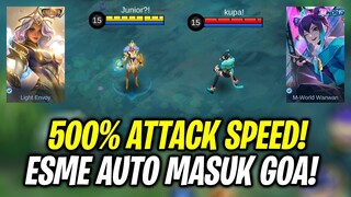 500% Attack Speed! Siapa Paling Cepat?