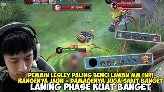 INI MM PALING ENAK BUAT LAWAN LESLEY DI GOLD! SKILL 1 NYA MENANG RANGE DAN DAMAGE!! PASIFNYA JG RESE