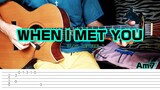 When I Met You - Apo Hiking Society (Fingerstyle tabs) chords + lyrics