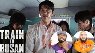 TRAIN TO BUSAN (2016) MOVIE REACTION!! MY FIRST TIME WATCHING