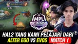 BEDAH GAMEPLAY - ALTER EGO vs EVOS MATCH 1 MPLI 2020 Mobile Legends