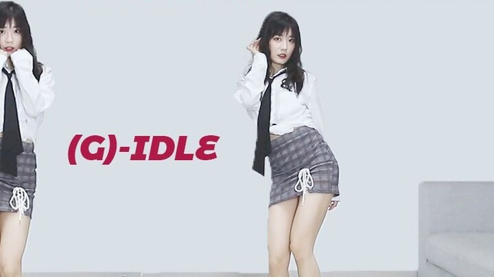 [毓米](G)I-DLE Hot Isuue bị gãy eo do nhảy