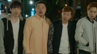 she's pretending in front of her friends that she had a boyfriend ☺☺☺