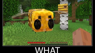 Minecraft รออะไร meme part 74 minecraft ที่เหมือนจริง Bee Honey