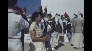 Sheik Salman bin Hamad Al Khalifa of Bahrain at a Horse Race, 1950s - Archive Fi