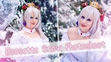 Boosette Snow Photoshoot + COSPLAY GIVEAWAY! | AnyaPanda Vlogs
