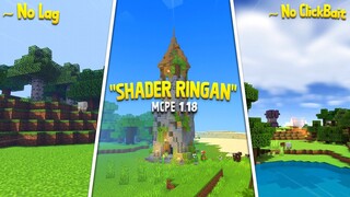 AKHIRNYA!🤩 BEST 2 SHADER RINGAN REALISTIC MCPE 1.18 | MIRIP SHADER JAVA