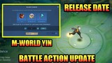 M-World Yin with his Battle Action Release Date In the Shop | MLBB
