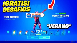 Como CONSEGUIR GRATIS LAS RECOMPENSAS de VERANO en FORTNITE 🎁🌴🏄‍♂️ MISIONES de VERANO FORTNITE 2022