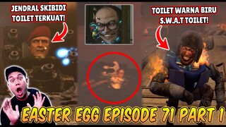 BAHAS TUNTAS SEMUA EASTER EGG RAHASIA & SOSOK MISTERIUS DI EPISODE 72 PART 1 SKIBIDI TOILET