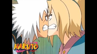 Jiraiya le dice Plana a Tsunade | Español Latino