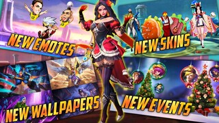 FREE SKIN EVENTS, GUINEVERE NEW SKIN, DECEMBER EPIC SHOWCASE, GRANGER LEGEND SKIN AND MORE | MLBB