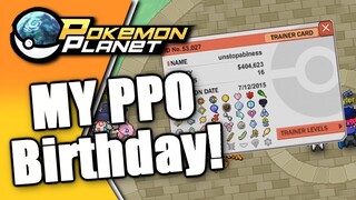 Pokemon Planet - My account is 5 years old today!