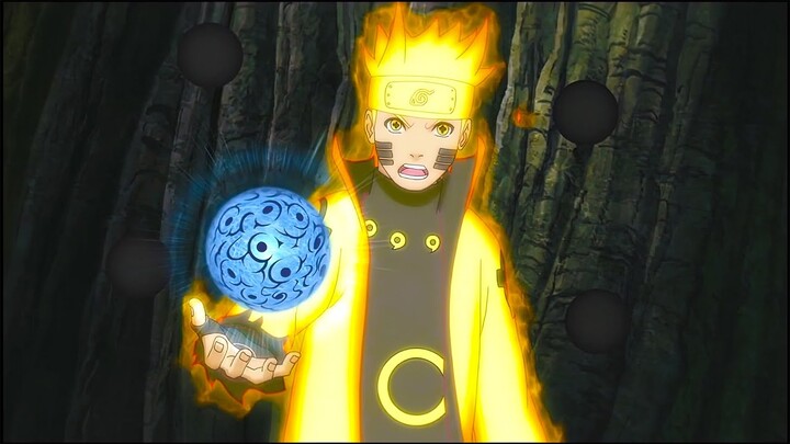 Naruto activates a new Magnetic Rasengan to seal Madara's Limbo, English Dubbed [1080p]