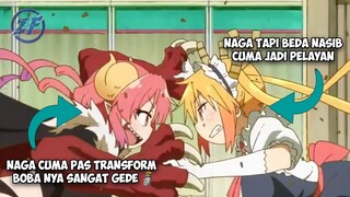 KETIKA KEDATANGAN NAGA BARU YANG TYDAKC RAMAH BINTANG 1 | Alur Cerita Anime Dragon Maid S2 (2021)