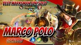 Best Marksman For Solo Player | Marco Polo Gameplay | Voiceover Guide | Best Build | Honor of Kings
