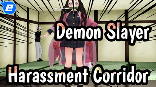 Demon Slayer|[MMD]Nezuko in the Power Harassment Corridor_2