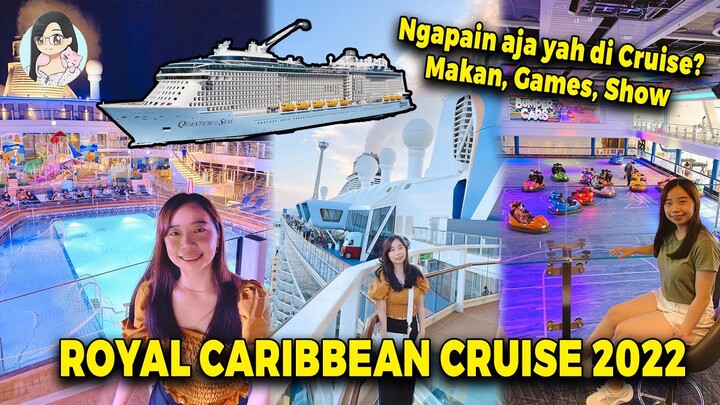 KAPAL MEWAH ‼️ FREE FOOD ‼️ Royal Caribbean Cruise 2022 With MinGan 🤭