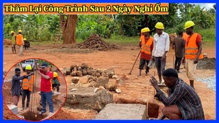 Đông Paulo || Thăm Lại Công Trình Nhà Thờ Của Bản Sau 2 Ngày Bị Ốm