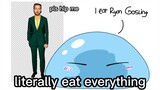 Rimuru try Eat Ryan Gosling, how the taste?? 🤔🤔