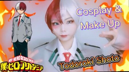 Cosplay เป็น โทโรกิ โชโตะ จากเรื่อง My Hero Academia