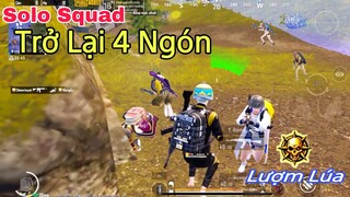 PUBG Mobile | SOLO SQUAD Quay Lại 4 Ngón Huyền Thoại - Lấy Tốp 1 Dễ Hơn | NhâmHNTV