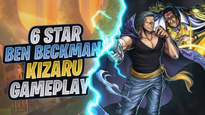 6★ Ben Beckman & Kizaru Gameplay | One Piece Bounty Rush