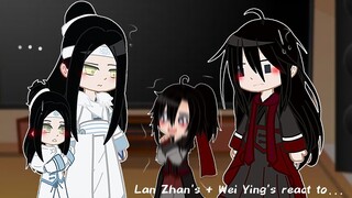 Wei Ying's + Lan Zhan's react to... | 1/3 | MDZS | YouTube, do not block for copyright!