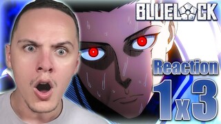 BAROU IS NASTY!! | Blue Lock Episode 3 Reaction