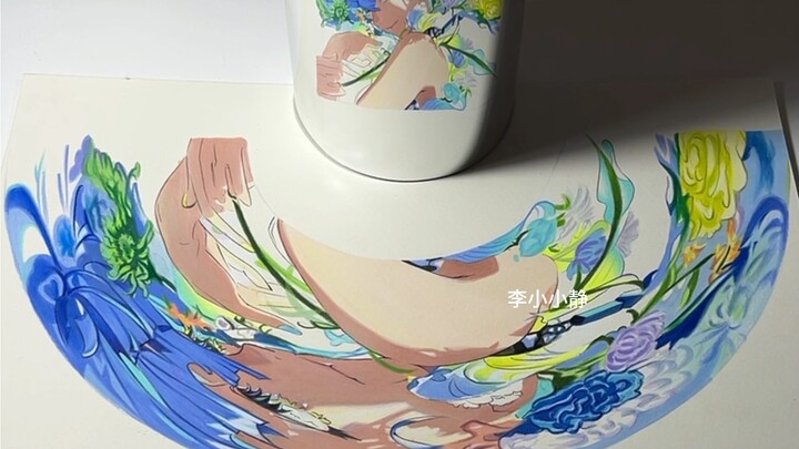镜面反射画太酷啦