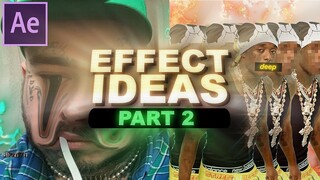 Effect Ideas For Edits In After Effects PART 2