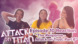 Attack on Titan - Reaction - S1E10 - The Response: Attack on Trost, Part 6