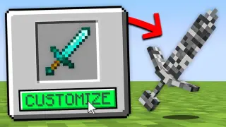 Minecraft, But You Can Customize Crafts...
