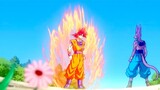 Dragon Ball Movie "Gods and Gods" 2 Super Saiyan Goku vs God of Destruction Beerus