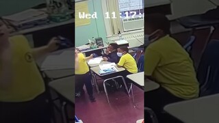 Teacher saves choking student #shorts