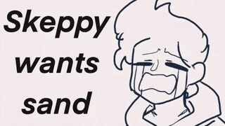 【Cooked/Skephalo】Skeppy crying for sand