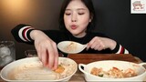Đồ ăn Hàn : Nhăm nhăm mì ý sốt kem cay, cơm đút lò phô mai 5 #MonngonHan