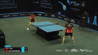 HUYI-ABIR HAJ SALAH-WTT Contender Tunis 2025 Presented By Tunisie Telecom-GROUP