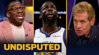 UNDISPUTED | Skip goes crazy Draymond Green fined by Warriors but not suspended for punching Jordan