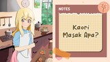 Kaori kalau lagi masak kayak ginikah?