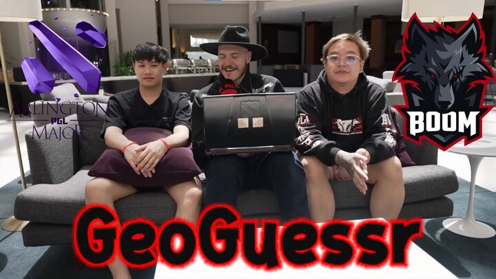 GeoGuessr with Boom Esports (JACKKY AND YOPAJ) - PGL Arlington Major  2022