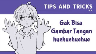 Gak Bisa Gambar Tangan? Begini Tips nya