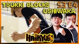TSUKKI BLOCKS USHIWAKA!?! | The Halo Around the Moon | Haikyuu Season 3 Ep 4 REACTION