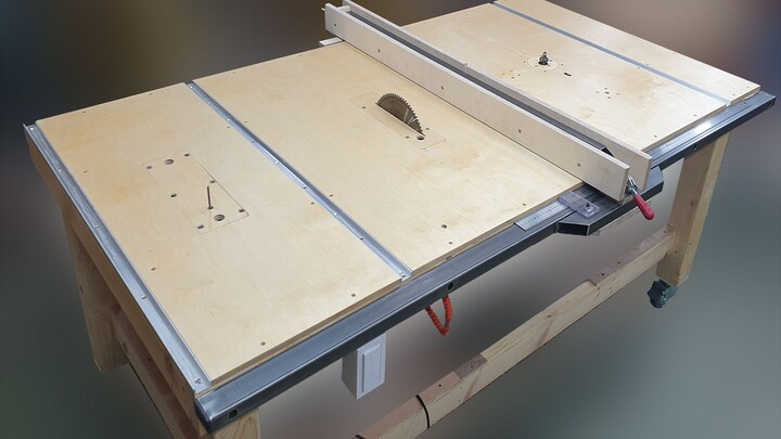 【Woodworking】Production and sharing of improved and upgraded version of table saw