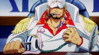 Akainu and Fujitora Talking About Abolishment of Seven Warlords System | One Piece 958