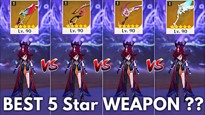 Best 5 Star Weapon For C0 CHASCA! Genshin Impact