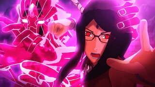 Time Skip Sarada Awakens Mangekyou Sharigan in Naruto To Boruto Shinobi Striker