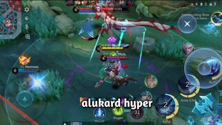 gameplay agresif alukard hyper ~ Mobile Legends